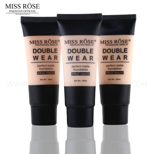 Matte Double Wear Foundation 40ml | Miss Rose Double Wear Foundation - Zari Villas
