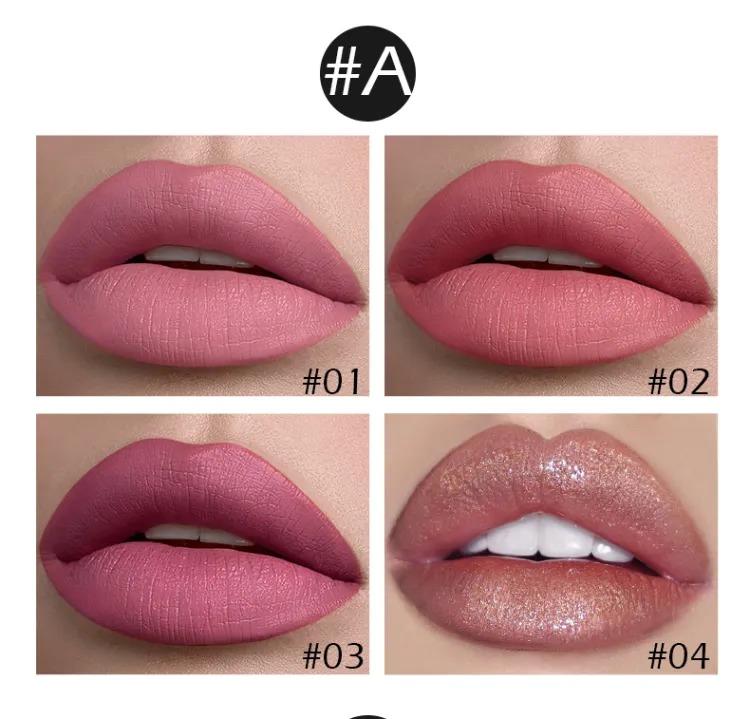 GEGEMOON 4in1 Liquid Lipstick Set - Zari Villas