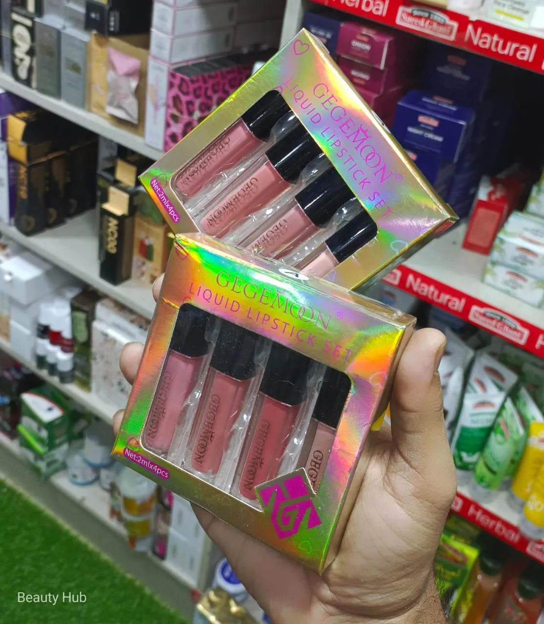 GEGEMOON 4in1 Liquid Lipstick Set - Zari Villas