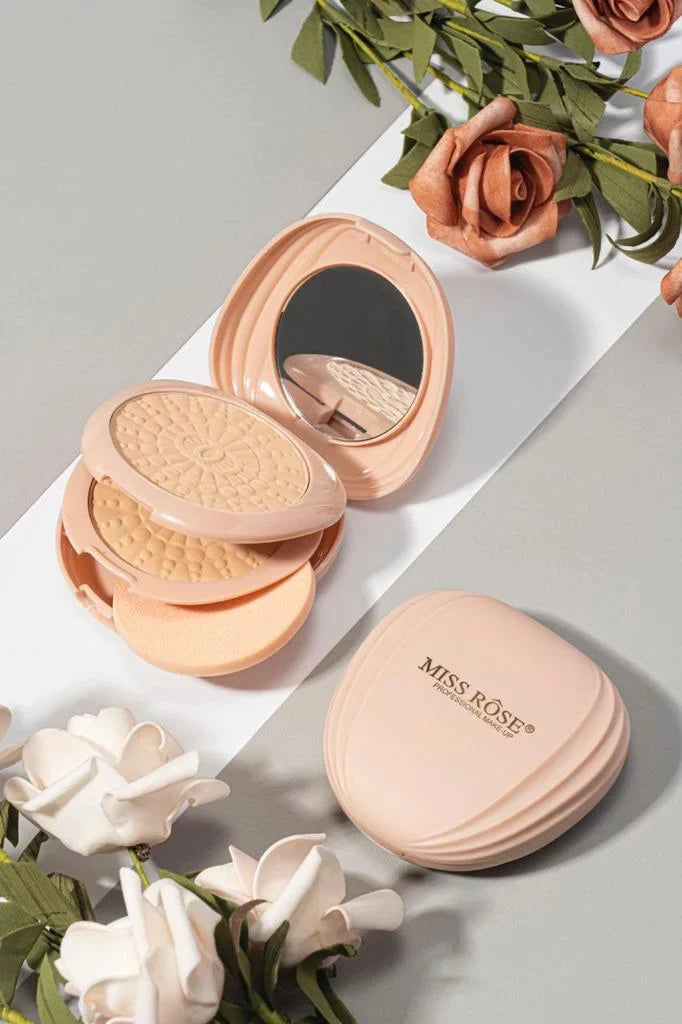 Miss Rose 2 in 1 Shell Compact - Zari Villas