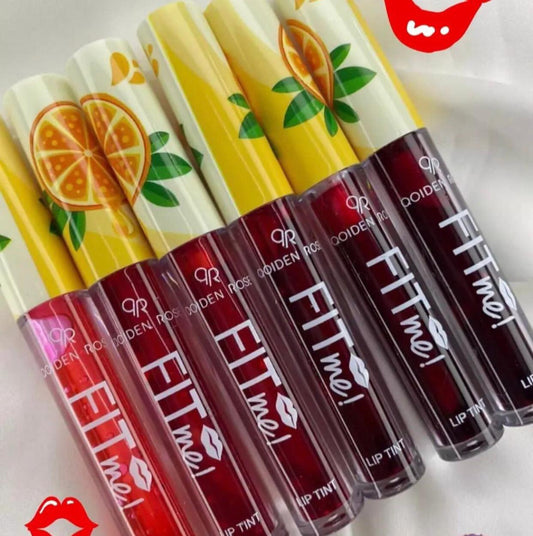 Qoiden Rose Fit Me! Lip Tint pack of 6 | Korean lip tint | Hydrating Lip Color - Zari Villas