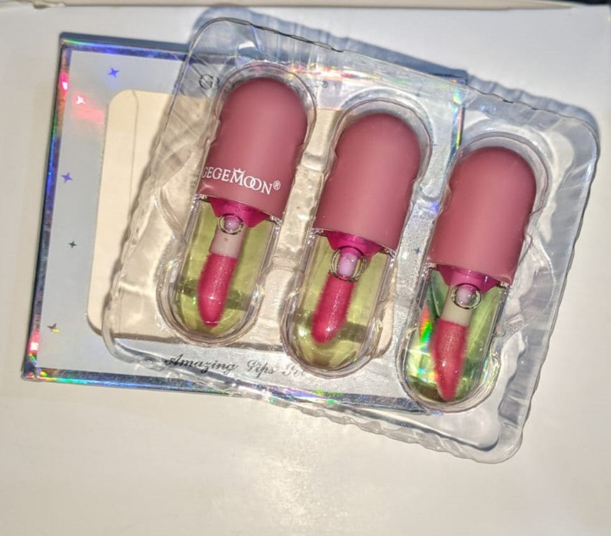 GEGEMOON Lip Shiner | GEGEMOON Amazing Lip Gloss Set - Zari Villas
