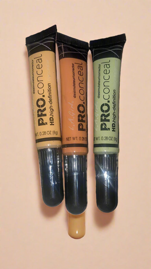 L.A. Girl HD Pro Concealer Pack of 3 | A Flawless Canvas for Your Makeup Look - Zari Villas