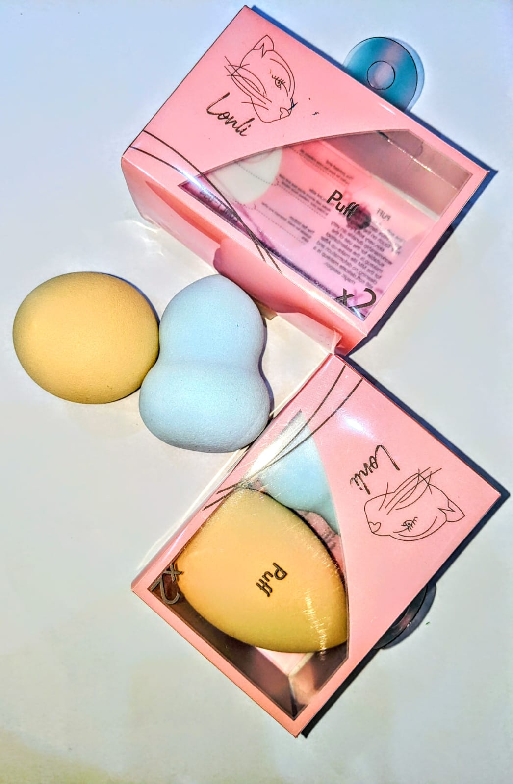 Lonki Puff Makeup Sponge Set | 2 in 1 Sponge Set | 2 in 1 Beauty Blender - Zari Villas