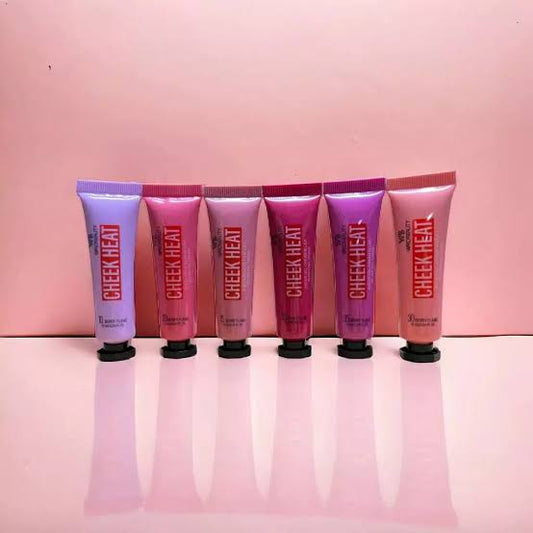 Warda Beauty Cheek Heat – Sheer Gel-Cream Blush (6 in 1)