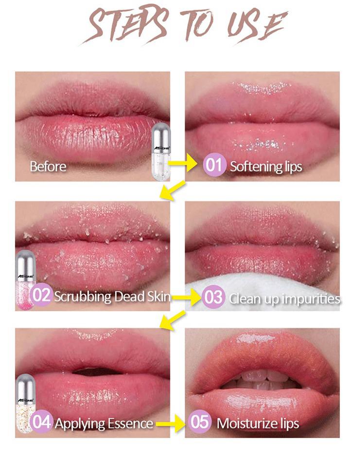 KS-ONE Careful Lips Set | 3 Pcs/Box Cute Little Bear Lip Oil Set - Moisturizing Lip Glaze Kit - Zari Villas