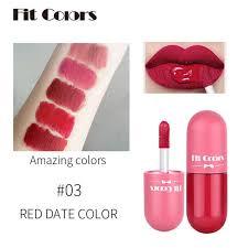 Gegemoon Pack of 5 Matte Lip Gloss Kit | 5 Capsule Matte Lipstick Set| Pack of 5 Lip Gloss set - Zari Villas
