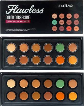 Maliao Flawless Color Correcting Concealer Palette, Multicolour, Pack of 12 - Zari Villas