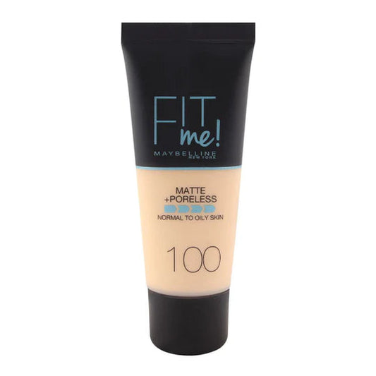 Fit Me Matte + Poreless Foundation in shade | Maybelline Fit Me