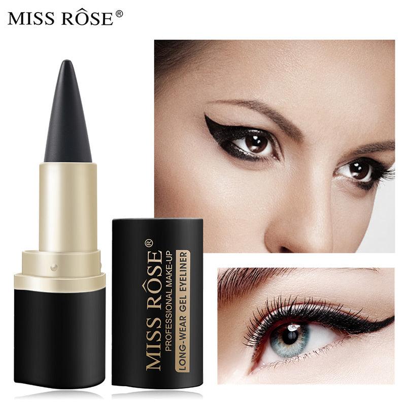 Miss Rose Black Kajal | Miss Rose Matte Black Gel Eyeliner - Zari Villas