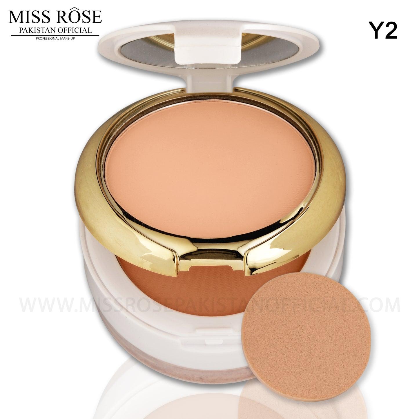 3D Compact and Loose Powder | Miss Rose Pearl Whitening Compact & Loose Powder - Zari Villas