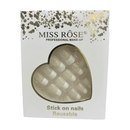 Miss Rose Reusable Stick-On Nails - Zari Villas