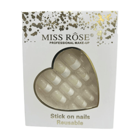 Miss Rose Reusable Stick-On Nails - Zari Villas