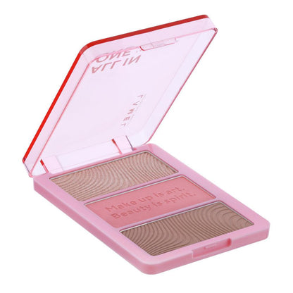 Lamel Professional All-in-One Face Contour Palette - Natural Shades & Glow - Zari Villas