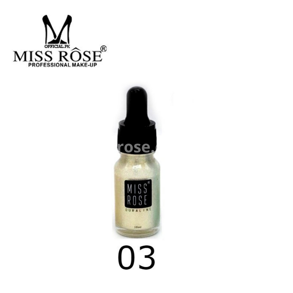 Miss Rose High Beam Liquid Highlighters | Glitter Highlighter 10ml