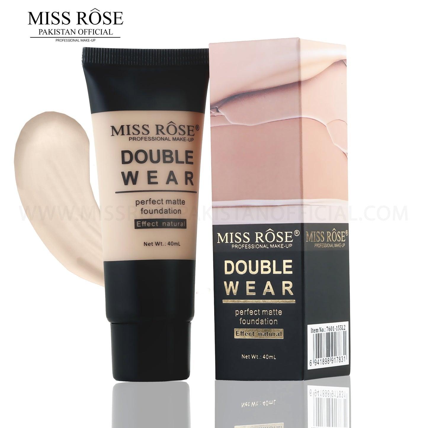 Matte Double Wear Foundation | Miss Rose Double Wear Foundation - Zari Villas