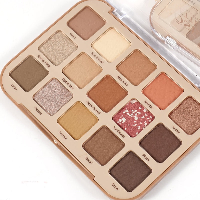 Miss Rose 15 Color Glam palette | MissRose Glam Collection - 15-Color Nude Eye Palette