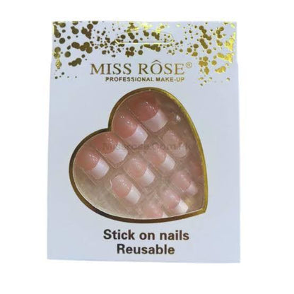 Miss Rose Reusable Stick-On Nails - Zari Villas