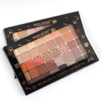 Miss rose 40-color Matte | Shimmer palette - Zari Villas