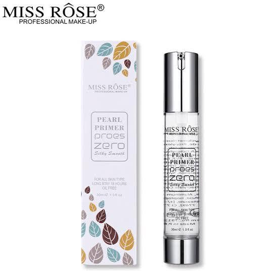 MISS ROSE Zero Pore Primer | Miss Rose Pearl Primer Zero Pore - Zari Villas