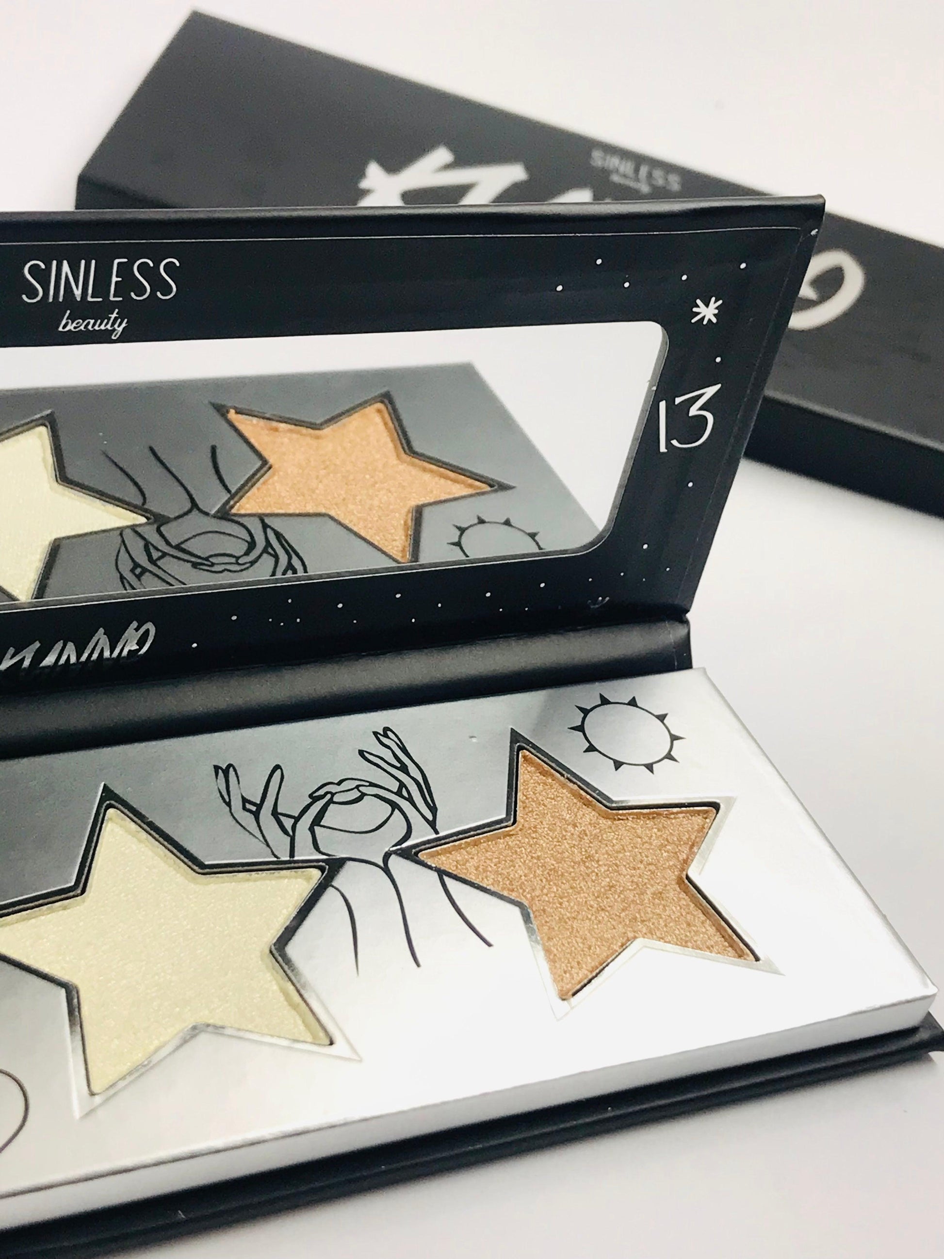 Sinless Beauty Highlighter Palette Zari Villas 