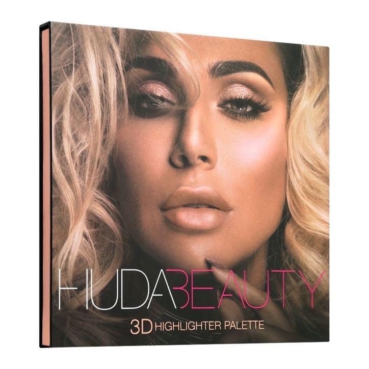 Huda Beauty 3D Highlighter Palette Zari Villas 