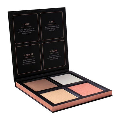 Huda Beauty 3D Highlighter Palette Zari Villas 