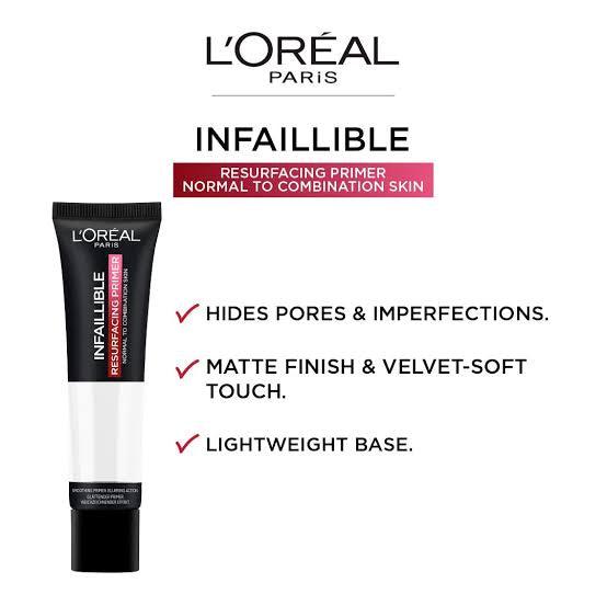 L'Oreal Paris Infallible Magnifying Primer|The Secret to Flawless, Long-Lasting Makeup Zari Villas 