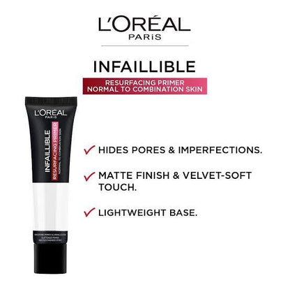 L'Oreal Paris Infallible Magnifying Primer|The Secret to Flawless, Long-Lasting Makeup Zari Villas 