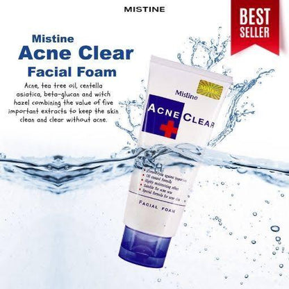 Mistine Acne Clear Face wash: Fight Breakouts and Achieve Clearer Skin - Zari Villas