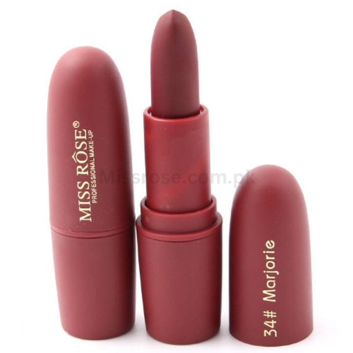 Miss Rose Matte Lipstick: Long-Lasting Color in a Rainbow of Shades - Zari Villas