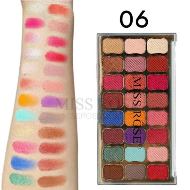 Miss Rose 24 Color Eye Palette - Zari Villas