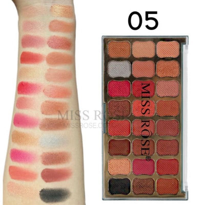 Miss Rose 24 Color Eye Palette - Zari Villas