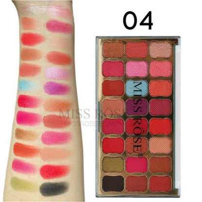 Miss Rose 24 Color Eye Palette - Zari Villas