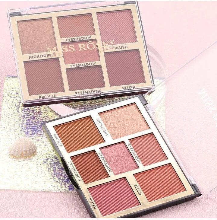 Miss Rose 7-Color Face Palette - Zari Villas