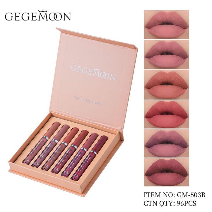 GEGEMOON Matte Lip Glosses Pack Zari Villas 