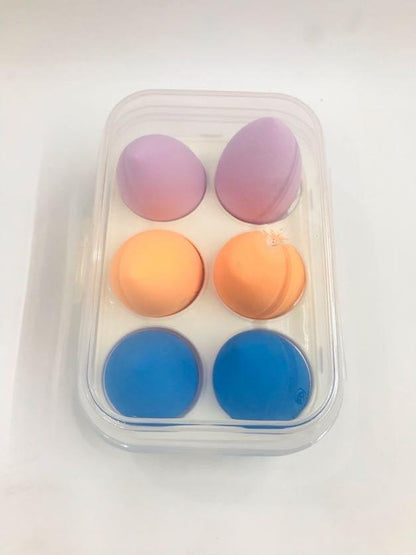 BEAUTY BLENDER / SPONGE PACK OF 6 | Huxia Beauty 6 in 1 Beauty Blender Sponge Soft - Zari Villas