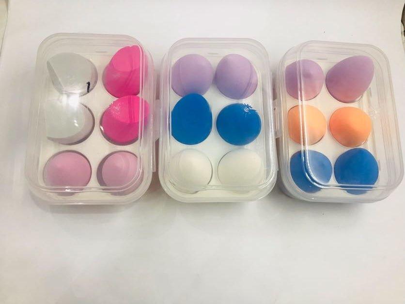 BEAUTY BLENDER / SPONGE PACK OF 6 | Huxia Beauty 6 in 1 Beauty Blender Sponge Soft - Zari Villas