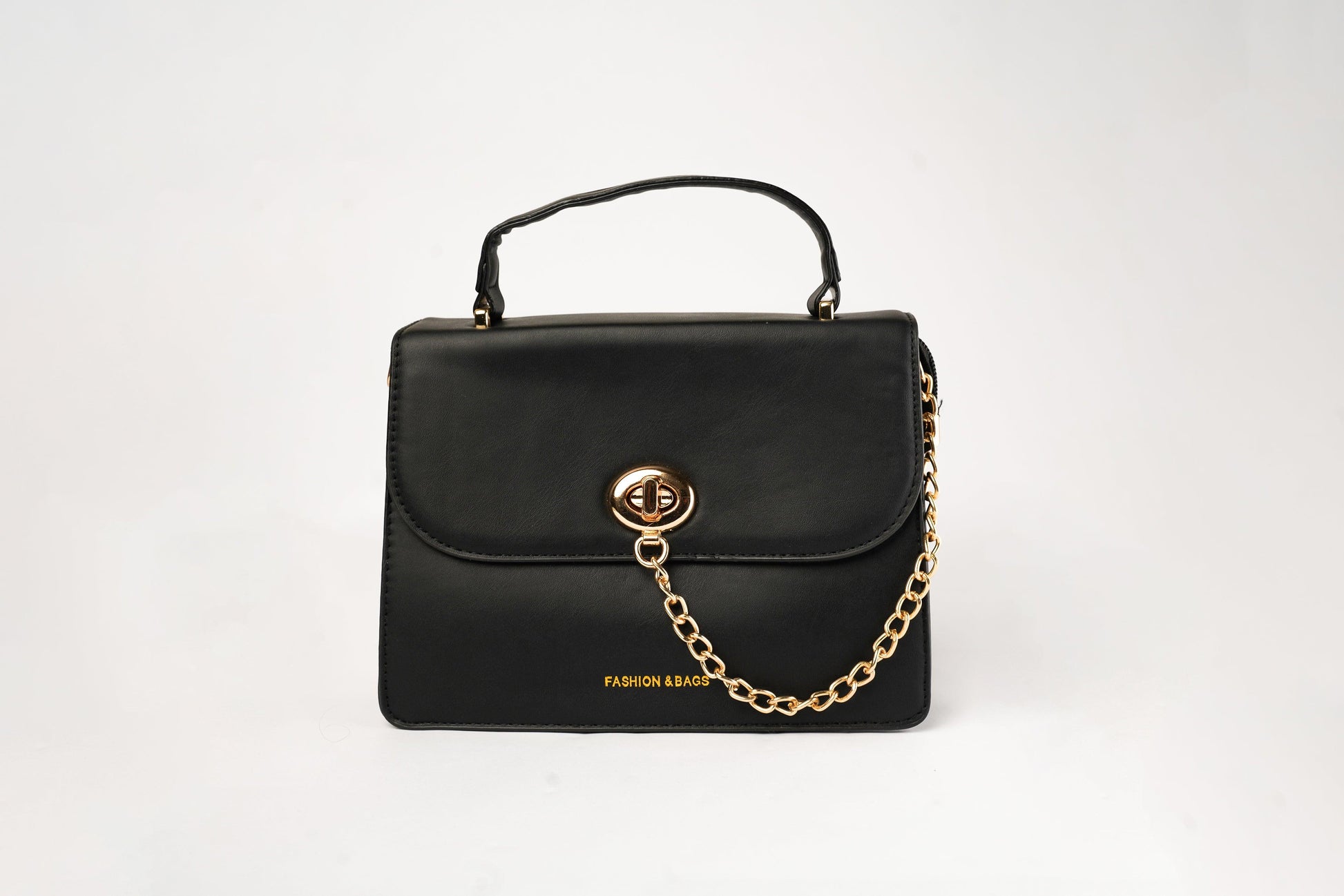 Zari Villas Sophisticated Black Chain crossbody Bag - Zari Villas