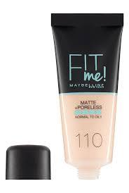 Fit Me Matte + Poreless Foundation in shade | Maybelline Fit Me - Zari Villas