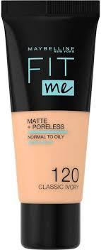 Fit Me Matte + Poreless Foundation in shade | Maybelline Fit Me - Zari Villas