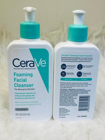 CeraVe Foaming Facial Cleanser 237ml - Zari Villas