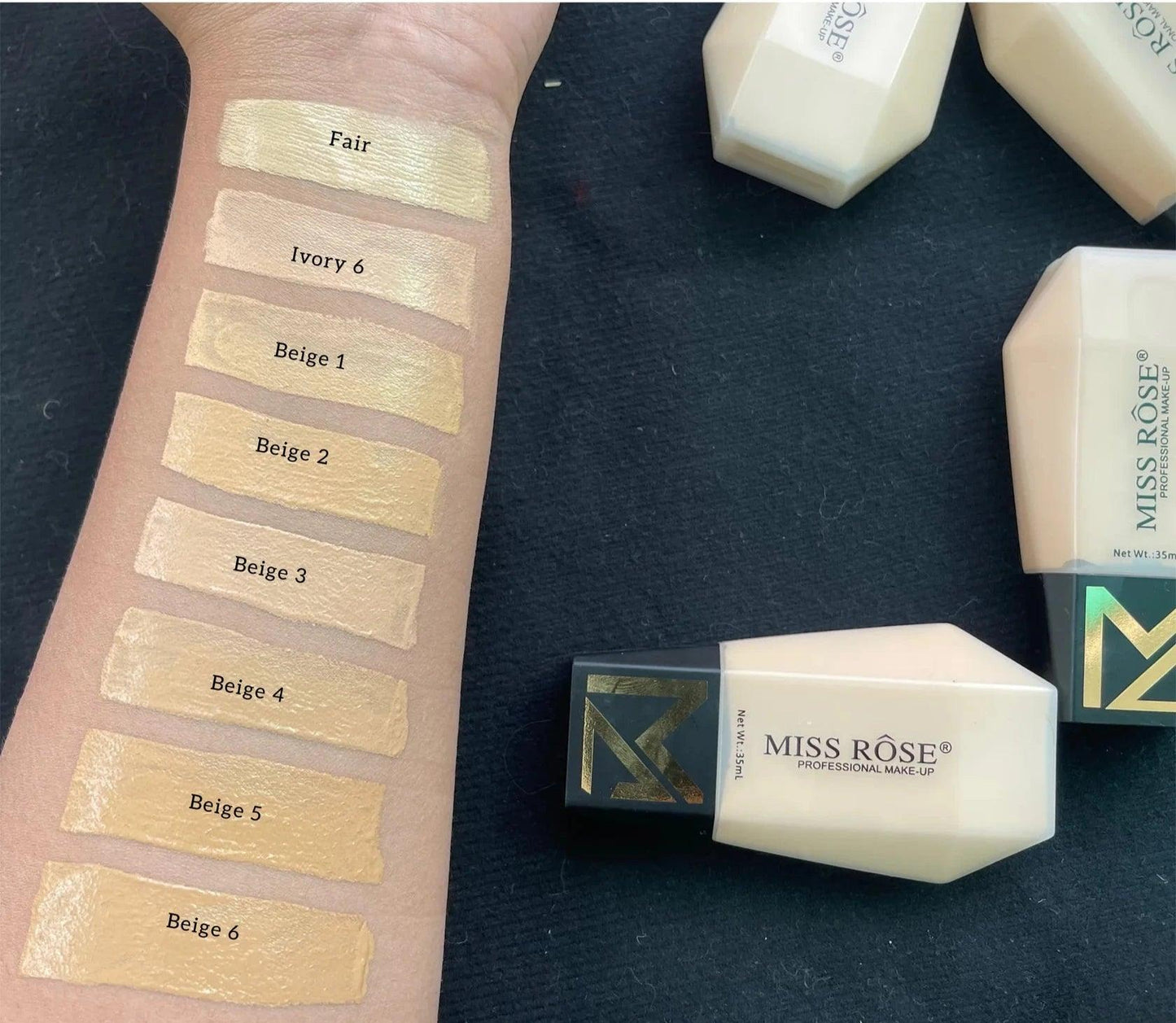 Miss Rose Matte Foundation | Hydrating Foundation | WaterProof Foundation - Zari Villas